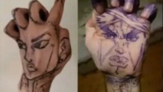JOJO's wonderful expression pack ㊵——How to cosplay JOJO with one hand