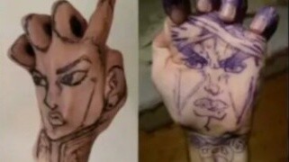 paket emotikon jojo yang luar biasa - cara cosplay jojo dengan satu tangan