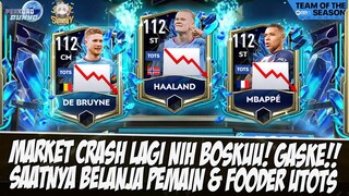 MARKET CRASH LAGI!! MOMENTUM BELANJA PEMAIN DAN BAHAN UTOTS FIFA MOBILE | FIFA MOBILE INDONESIA