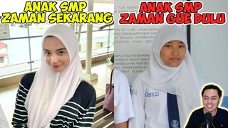 BEDA NYA ANAK SMP DULU DAN SEKARANG