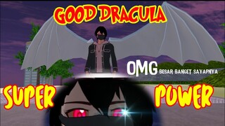 Good Dracula - Sayap Iblis Warna Putih dan Besar - Sakura School Simulator #Shorts