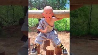 Chinese shaolin monk's kungfu show.it's not easy during the learning. if you want learn, let me know
