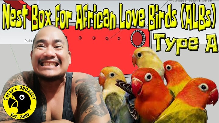 Nest Box for African Love Birds (ALBs) || Type A