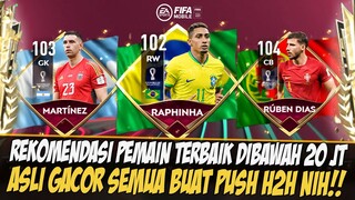 REKOMENDASI PEMAIN DIBAWAH 20 JUTA EVENT WORLD CUP 2022 FIFA 2022 MOBILE | FIFA MOBILE 22 INDONESIA