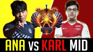 ANA vs KARL in Mid Lane - INTENSE MATCH UP!