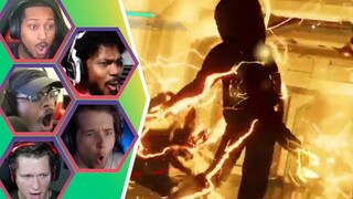 Gamers react to : Spider Torture + Mega Venom Blast [Spider-Man: Miles Morales]