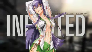 Highschool of the Dead「AMV」Infected (Deadseason) ✔Bass Boosted & Voicechanced✔ 》LYRIC《