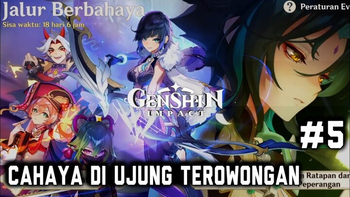 Quest Archon jalur berbahaya | Cahaya di ujung terowongan #5 | genshin impact indonesia