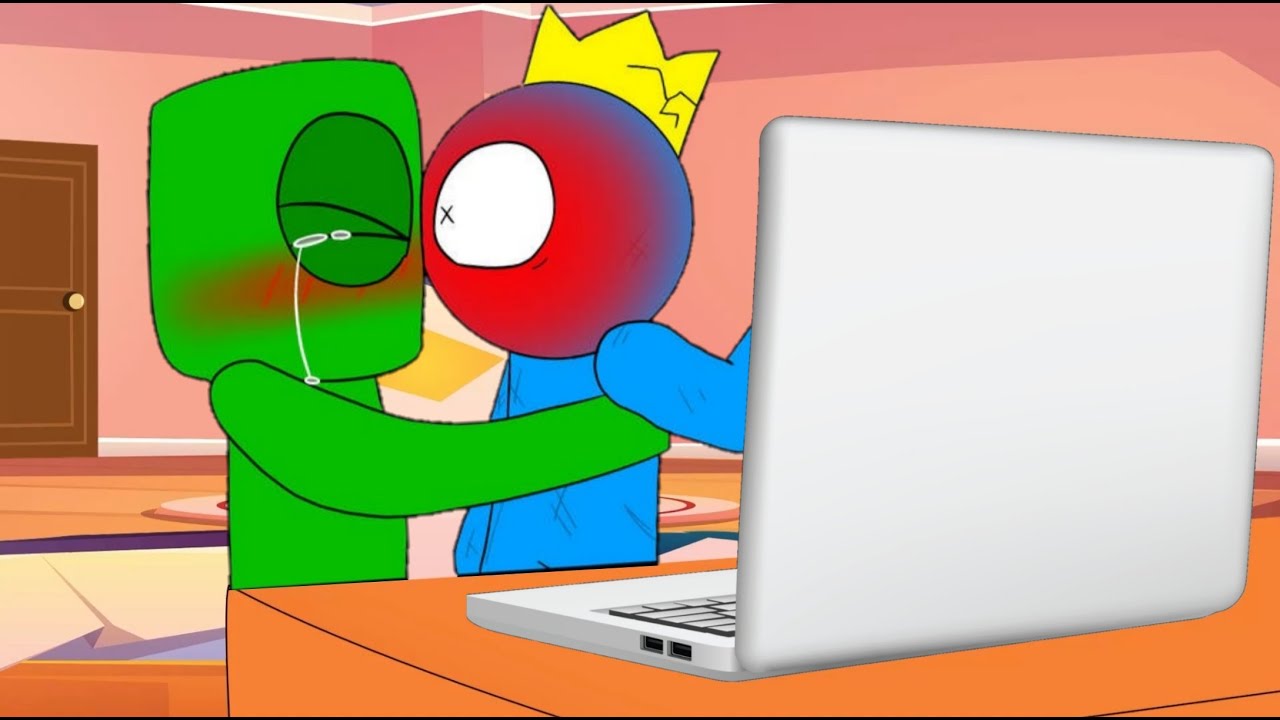 Blue X Green Rainbow Friends | Rainbow Friends Meme - Roblox Rainbow Friends  Animation - Bilibili