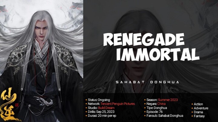 Renegade Immortal Episode 33 | 1080p Sub Indo