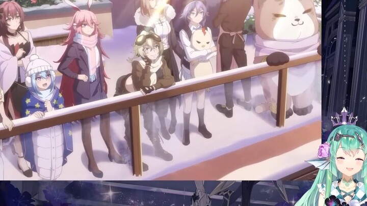 [Honkai Impact3/เนื้อปรุงสุก] Rainbow Club EN เมอร์เมด ฟินาน่า มองไปที่ลานสีทองแล้วเรียกพี่เจี๋ยร้อน
