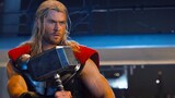 Thor: The way you easily pick up the hammer shames me!
