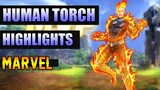 HUMAN TORCH HIGHLIGHTS (ENERGY) - MARVEL SUPER WAR