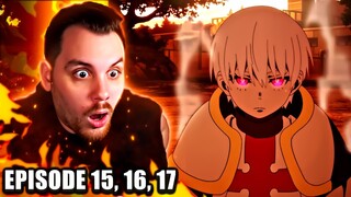 Brothers Reunited?!  || Fire Force REACTION Episode 15, 16, and 17