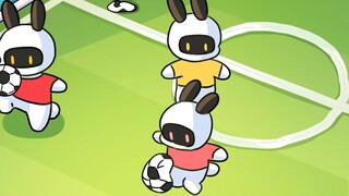 Bunny's football training