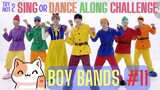 KPOP (Boy Bands #11) TRY NOT TO SING OR DANCE CHALLENGE  + BONUS