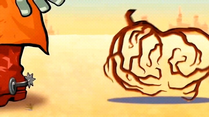 Funny dubbing: The second zombie brother went to the western desert to escape the summer heat, but h