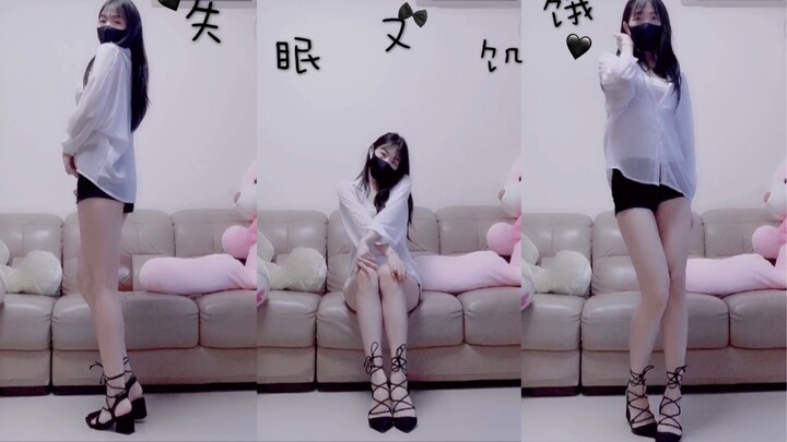 [Xiao Xixi] The famous single song ~ Insomnia and Hungry | Nine Muses "Sleepless Night/Insomnia and 