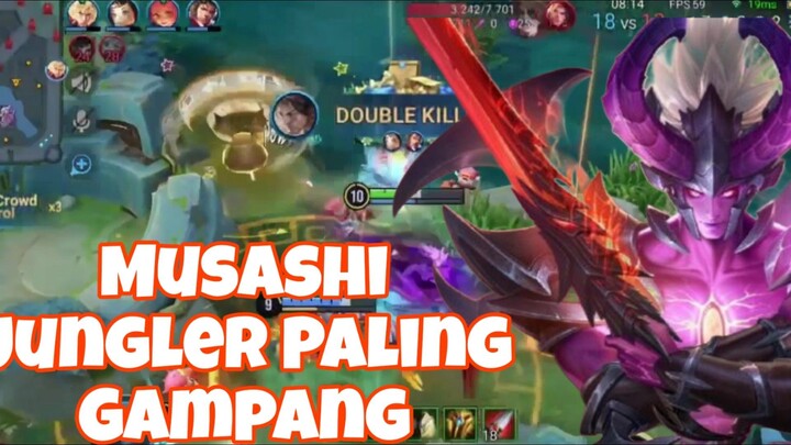 Hero Musashi, Jungler terenak, wajib coba