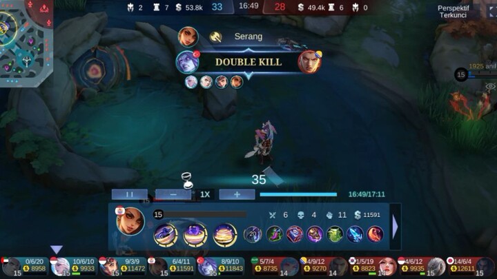 Epic Moment (Kece Abis) In Game Mobile Legend