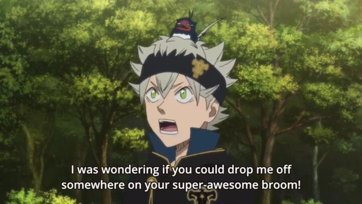 Black Clover funny moment clip