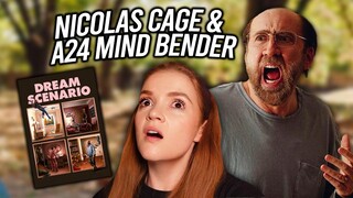 NEW Nicolas Cage A24 Horror Comedy! Dream Scenario (2023) Come With Me Spoiler Free Review Reaction