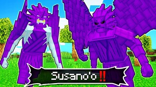 Minecraft Tapi Aku BISA Dapetin FINAL FORM SUSANO'O !! Minecraft Naruto Craft V6 Update!! MCPE 1.18