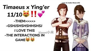 Rating Genshin Ships😻💕‼️[] #1 []