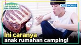 [IND/ENG] Pengen camping tapi mager? Ini solusinya Yoonsu! | Fun-Staurant | KBS WORLD TV 240415