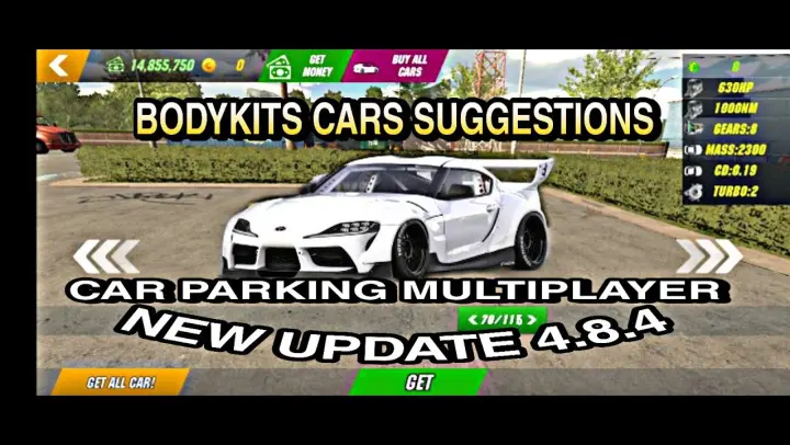 740  Car Parking Multiplayer Mod Apk All Unlocked 4.8.0  Best Free