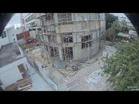 Construction Time Lapse Video: June 2021