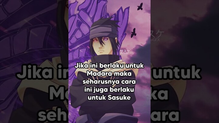 APAKAH SASUKE BISA MEMBANGKITKAN RINNEGAN SEKALI LAGI? #shorts