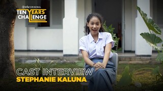 Ten Years Challenge | Cast Interview | Stephanie Kaluna as Satchi