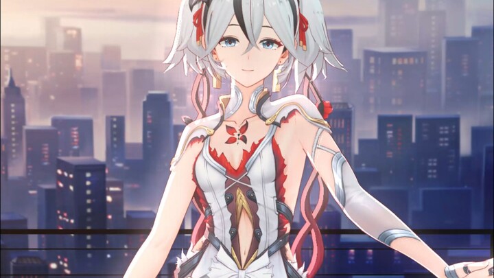Tsubaki is just walking