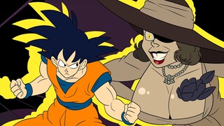 GOKU vs Lady Dimitrescu, Parody