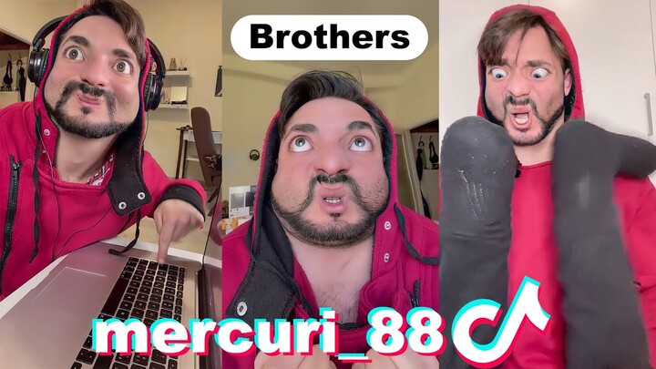 Try not to laugh mercuri_88 TikTok Edition - Manuel Mercuri Big and Little Brother + Mother TikToks