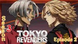 Tokyo Revengers Season 3 Episode 2: Taiju helps out takemichi & naoto