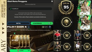 UPDATE BARU HARI INI BISA GANTI NAMA GRATIS! RESET MARKET PICK TOKEN & ADA TOTW FC MOBILE INDONESIA!