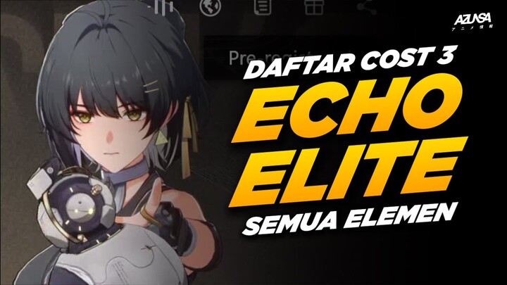 Mari Bahas Seluruh Echo Elite yang Cocok Kalian Punya. - Wuthering Waves Indonesia