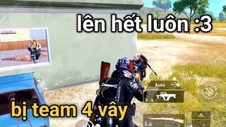 PUBG Mobile - Lộc Chó Điên Solo Squad Với Groza | Nghẹn Lòng Bo Cuối Khi Tính Toán Sai