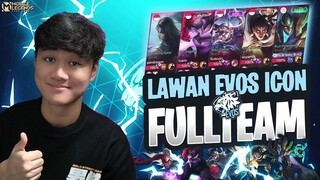 RANKED LAWAN EVOS ICON FULL TEAM JEJE PAKE LANCELOT! SEKERAS APA JUARA MDL? - Mobile Legends