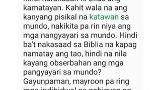 Marcos 9:4-7 | nakakaalam ng mga hiwaga kaya't nabuhay muli ✨