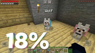 Minecraft: Pocket Edition - Como dar nome aos animais pets | Gameplay Survival (18%)