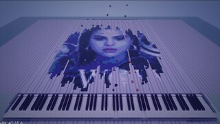 [Musik Air Terjun Minecraft] Serigala - Selena Gomez & Marshmello