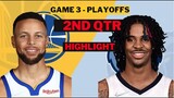 Golden Warriors vs Memphis Grizzlies game 3: 1st Qtr HIGHLIGHT playoffs | May 6th, 2022 | NBA 2022