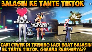 BAPERIN DAN GOMBALIN CEWEK DI TRENING LAGI BUAT BALASIN KE TANTE TIKTOK, GIMANA REAKSI NYA HAHA!