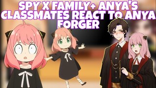 Spy x Family + Anya's Classmates React To Anya (Damian x Anya) Spy x Family