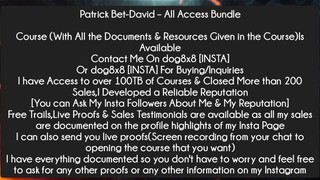 Patrick Bet-David – All Access Bundle Course Download