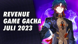 Ngobrolin Monthly Revenue Game Gacha Jui 2023