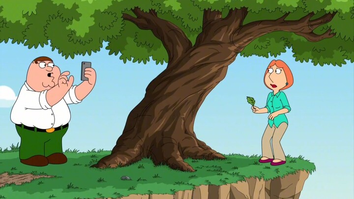 [Family Guy] Pete gặp tai nạn khi đưa Louise đi chụp ảnh trên vách đá